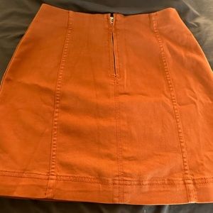 Zip up skirt